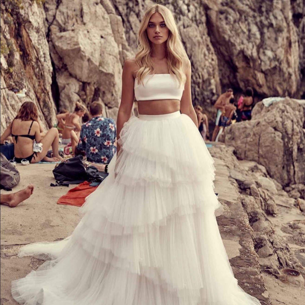Wedding tube top